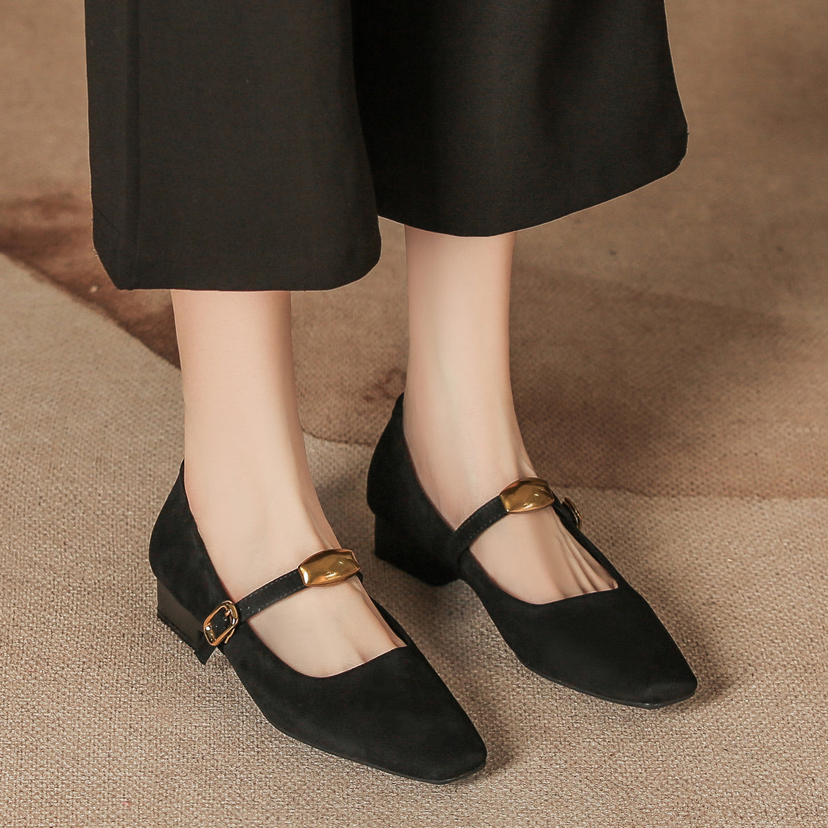 Vienna Mary Jane Flats